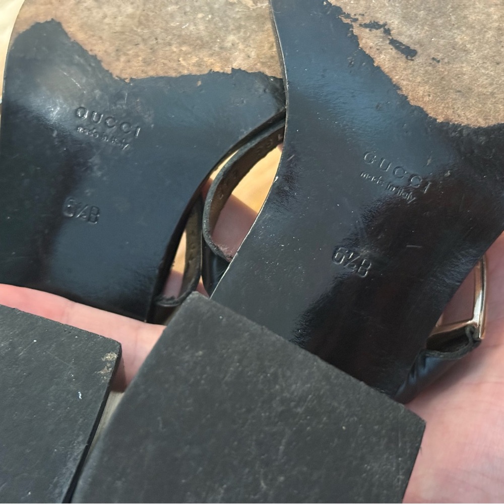 Gucci Black Women's Sandals - Picture 6 of 6